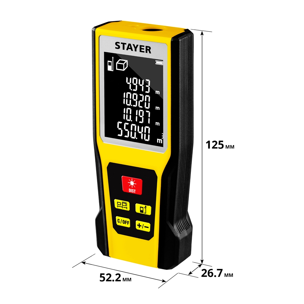 STAYER  60 м, лазерный дальномер, Professional (34957) 34957_z01