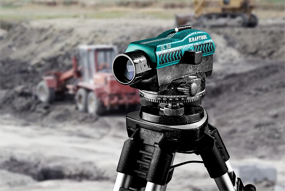 KRAFTOOL  OL-32 100 м, оптический нивелир (34520) 34520