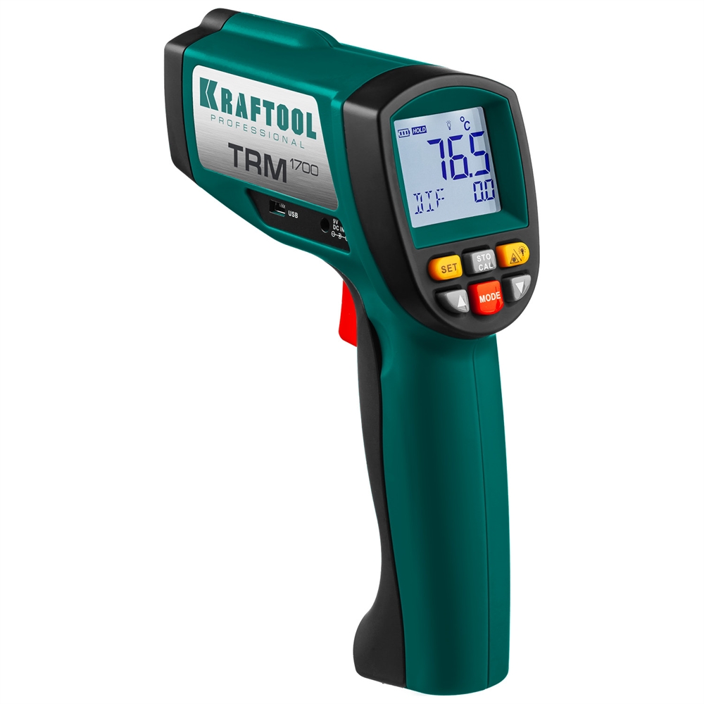 KRAFTOOL  TRM-1700, -30° +1650°С, пирометр инфракрасный (45701-1650) 45701-1650