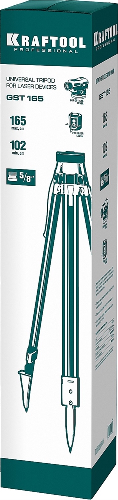 KRAFTOOL  GST 165, геодезический штатив (34732) 34732