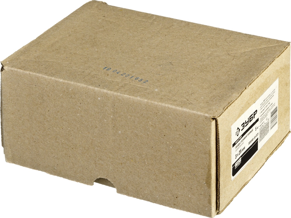 ЗУБР  25 x 3 мм, цинк, 5 кг, гвозди с большой потайной головкой (305090-30-025) 305090-30-025