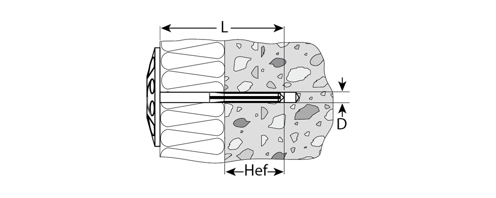 ЗУБР  10 х 90 мм, металлический стержень, 100 шт, дюбель для изоляционных материалов (4-301525-10-090) 4-301525-10-090_z01