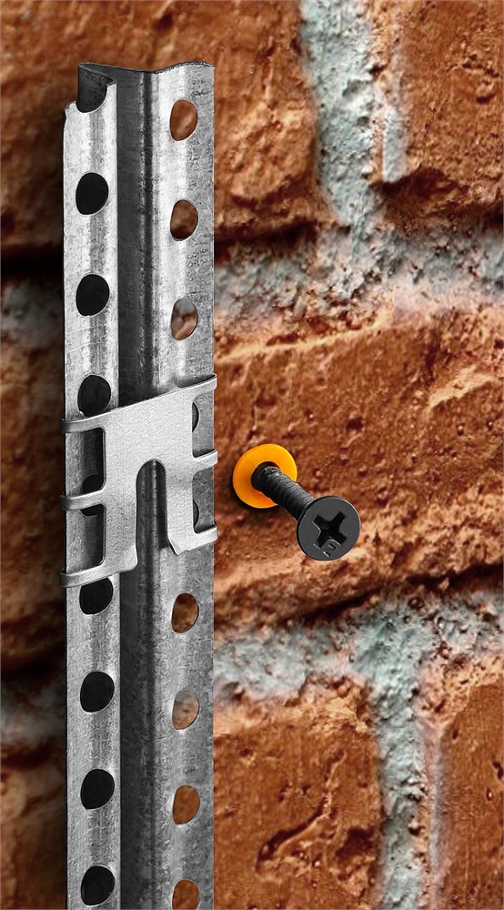 ЗУБР  КРЕММЕР-100, 100 шт, крепление для установки маячковых профилей (30950-100) 30950-100