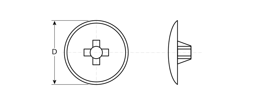 ЗУБР  шлиц №2, цвет сосна, 40 шт, декоративная заглушка под шуруп (4-308156-4) 4-308156-4