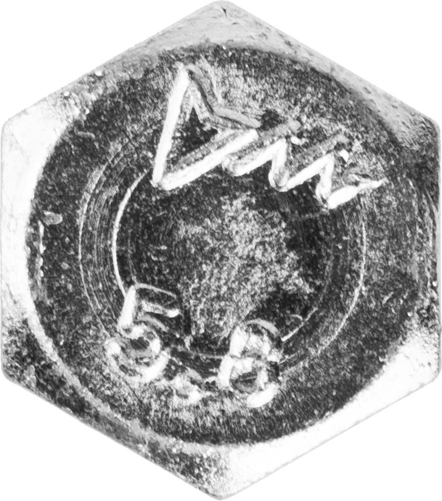 ЗУБР  ГОСТ 7798-70, кл. пр. 5.8, M10 х 50 мм, цинк, 5 кг, болт (303080-10-050) 303080-10-050