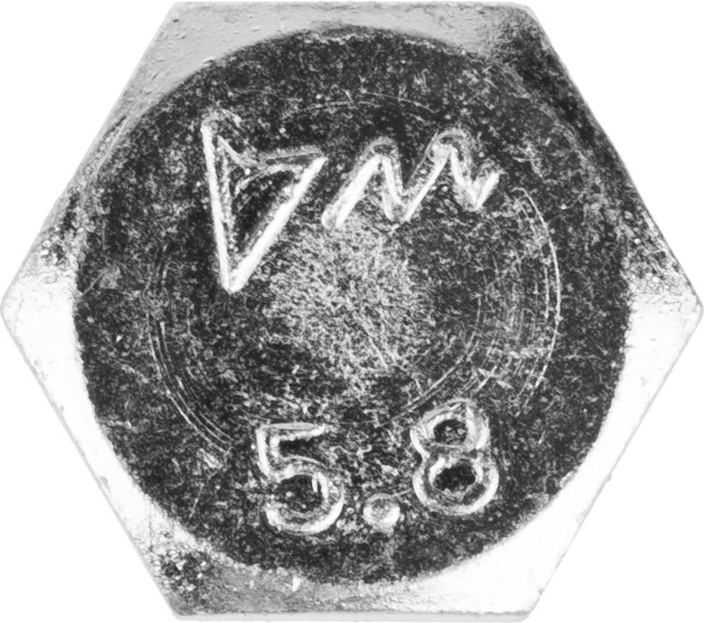 ЗУБР  ГОСТ 7798-70, кл. пр. 5.8, M12 х 60 мм, цинк, 5 кг, болт (303080-12-060) 303080-12-060