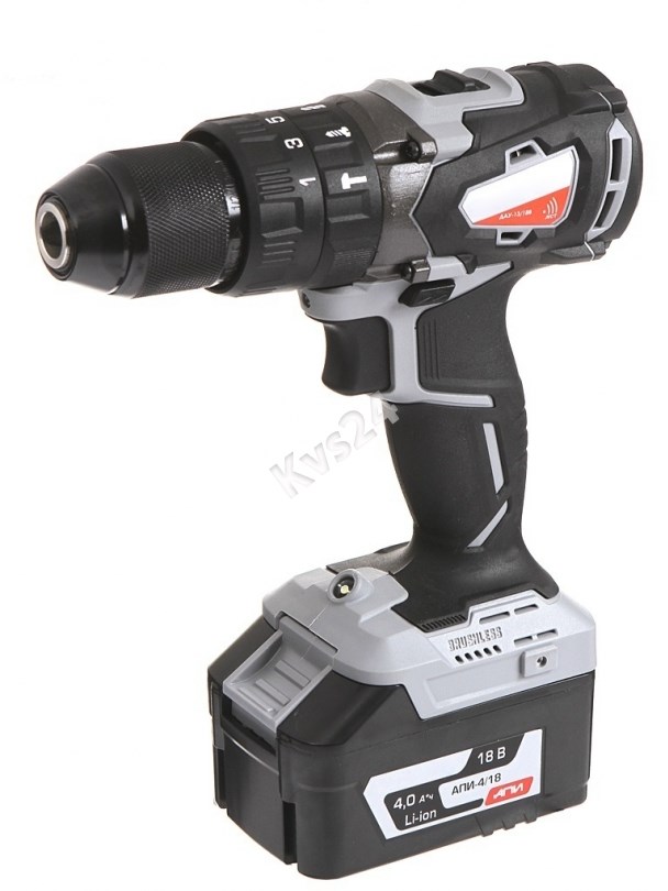 Аккумуляторная ударная дрель-шуруповерт ИНТЕРСКОЛ ДАУ-13/18В 29198