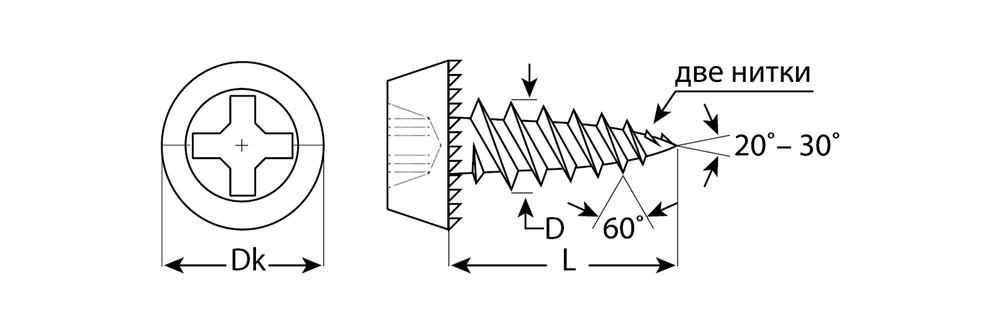 ЗУБР  КЛМ-Ц, 11 х 3.5 мм, цинк, конусная головка, 22000 шт, саморез для листового металла (4-300120-35-11) 4-300120-35-11