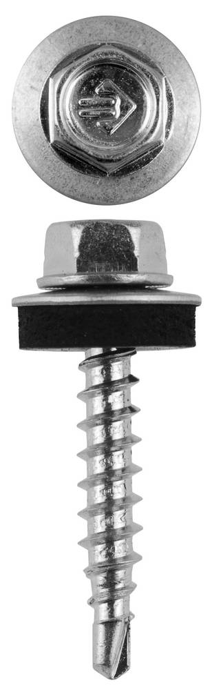 ЗУБР  СКД, 29 х 4.8 мм, цинк, 2500 шт, кровельный саморез, Профессионал (4-300310-48-029) 4-300310-48-029