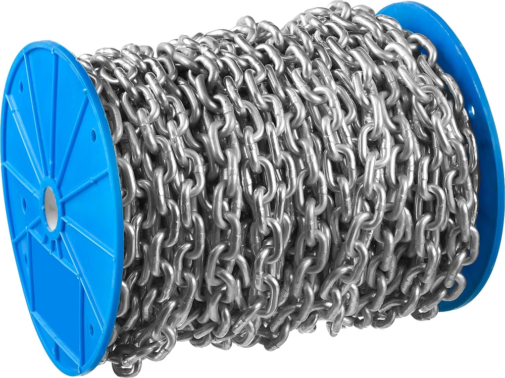 ЗУБР  DIN 766, 3 мм, L 120 м, короткозвенная цепь, Профессионал (4-304050-03) 4-304050-03