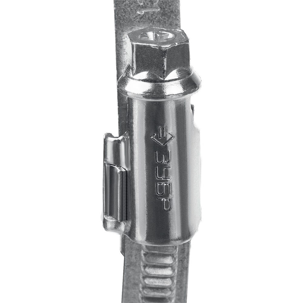 ЗУБР  Х-9Н, 110 - 130 мм, накатная лента 9 мм, цинк, 25 шт, червячный хомут (37807-130) 37807-130