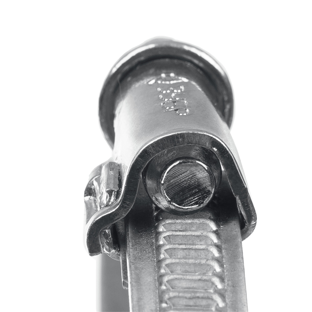 ЗУБР  Х-9Н, 70 - 90 мм, накатная лента 9 мм, цинк, 25 шт, червячный хомут (37807-90) 37807-90