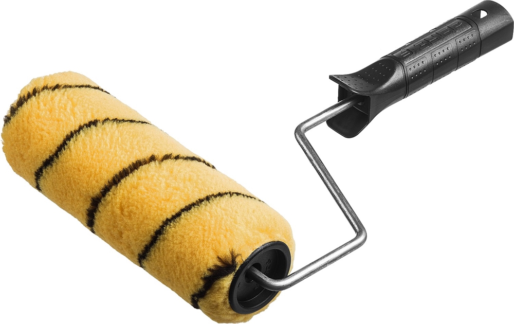 ЗУБР  ДУАЛОН, 40 х 180 мм, бюгель 6 мм, ворс 12 мм, все виды ЛКМ, малярный валик (03518-18) 03518-18_z01