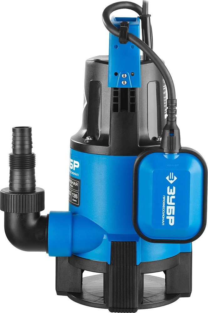 ЗУБР  400 Вт, дренажный насос для грязной воды, Профессионал (НПГ-Т3-400) НПГ-Т3-400