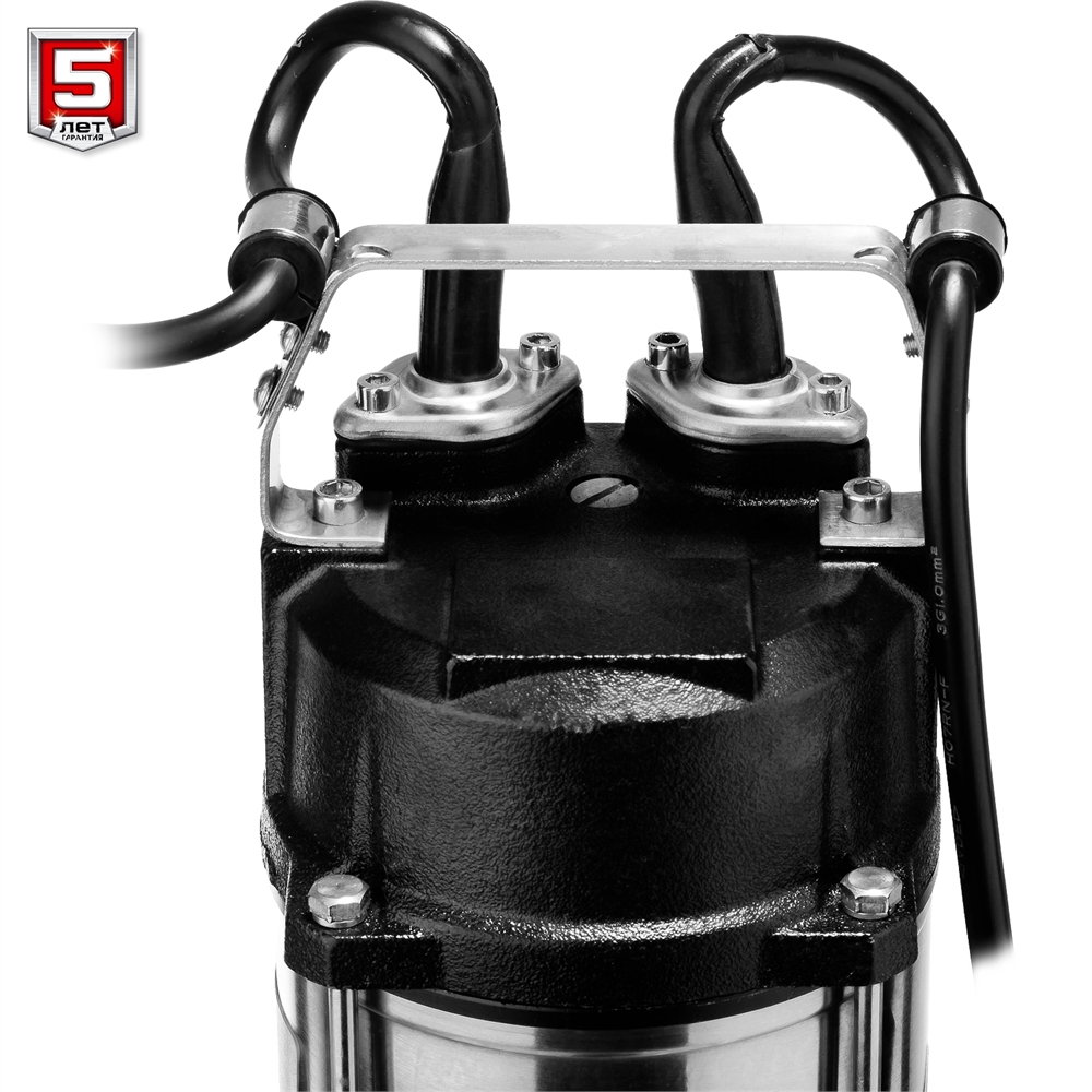 ЗУБР  1350 Вт, фекальный насос с режущим механизмом (НПФ-1350-Р) НПФ-1350-Р