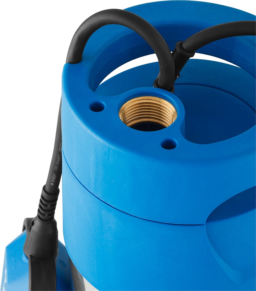 ЗУБР  1000 Вт, дренажный насос с большим напором, корпус из нержавеющей стали, Профессионал (НПЧ-Т5-1000-С) НПЧ-Т5-1000-С