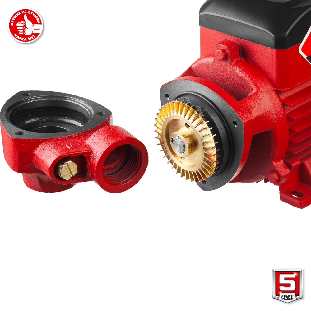 ЗУБР  400 Вт , поверхностный вихревой насос, корпус из чугуна (НС-М1-400-Ч) НС-М1-400-Ч