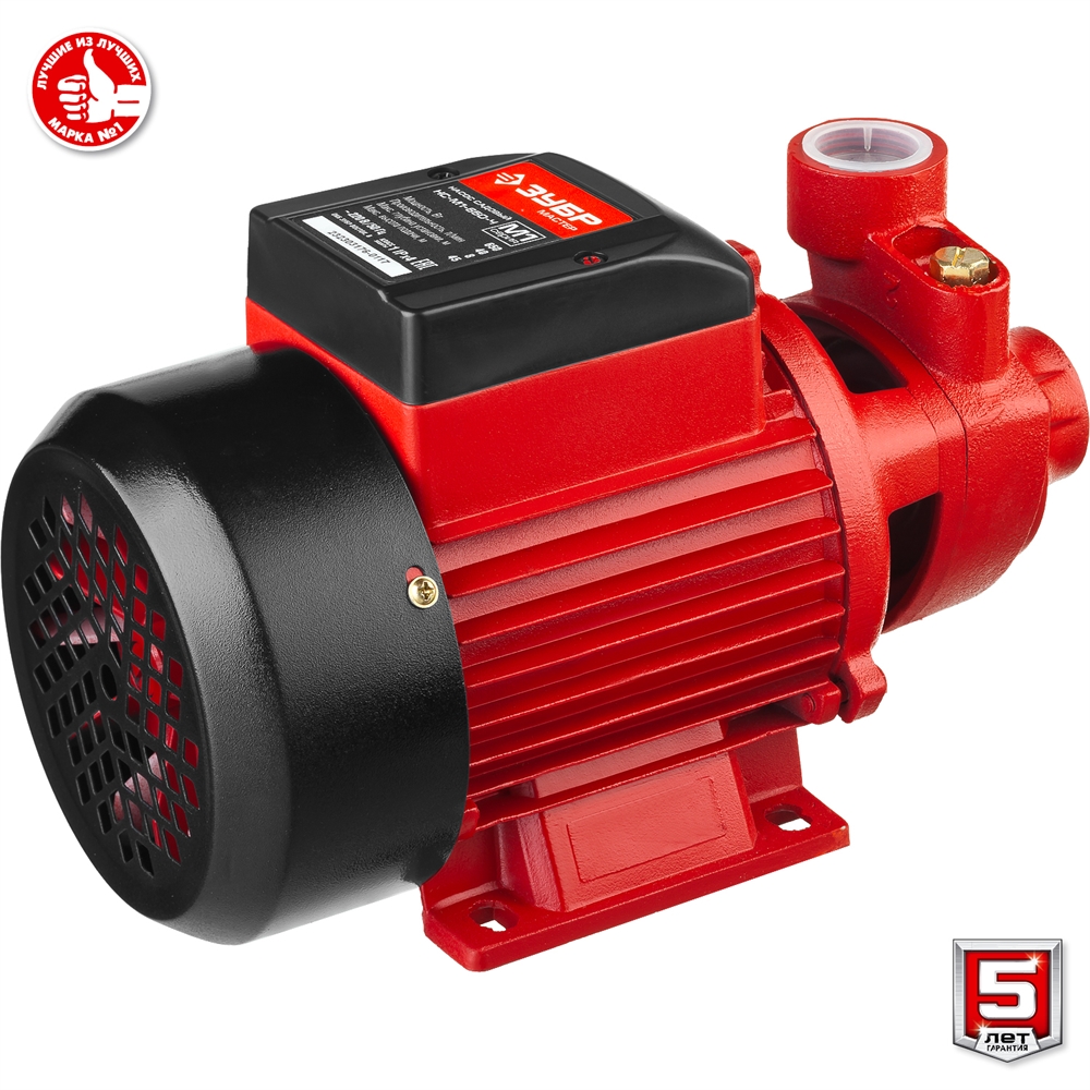 ЗУБР  650 Вт , поверхностный вихревой насос, корпус из чугуна (НС-М1-650-Ч) НС-М1-650-Ч