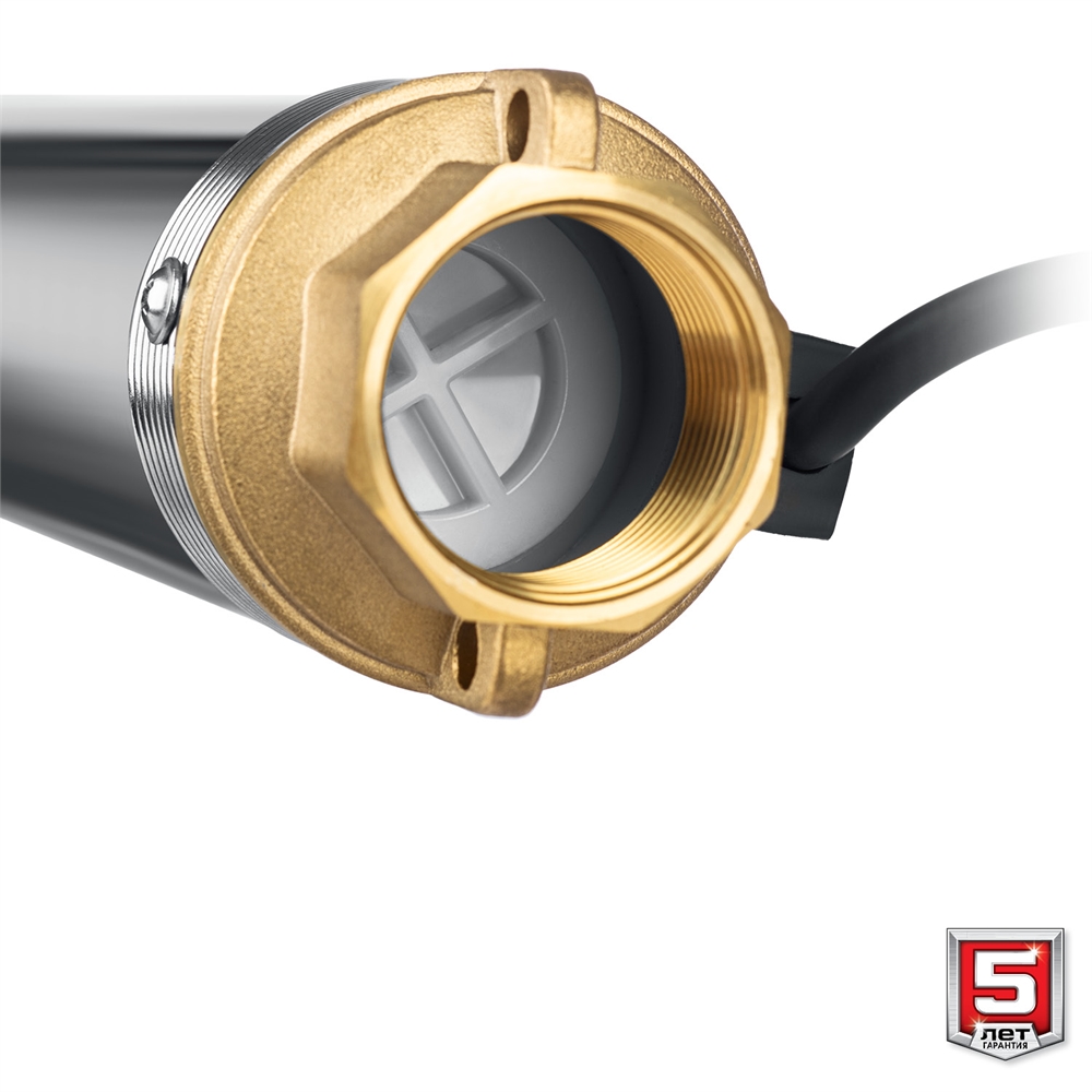 ЗУБР  900 Вт, 60 м напор, скважинный центробежный насос, корпус из нержавеющей стали  (НСЦ-100-60) НСЦ-100-60