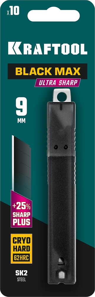 KRAFTOOL  9 мм, 10 шт, сегментированные лезвия (09602-09-S10) 09602-09-S10