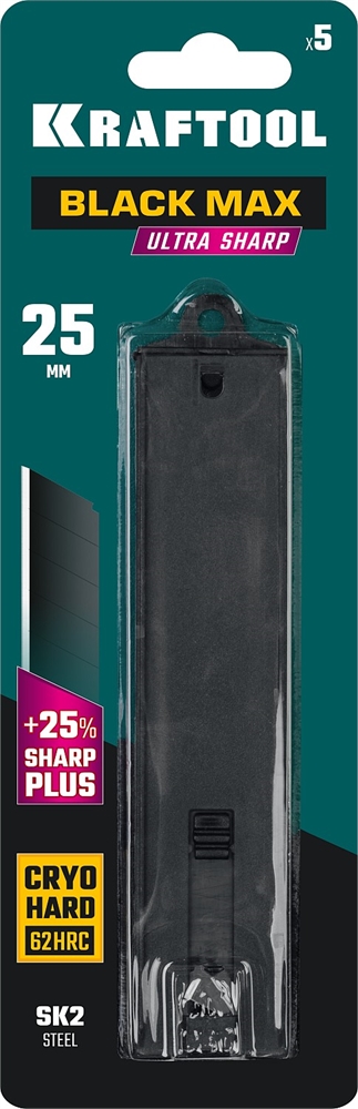 KRAFTOOL  25 мм, 5 шт, сегментированные лезвия (09602-25-S5) 09602-25-S5