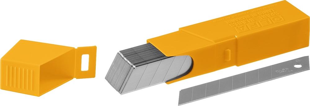 OLFA  18 х 100 х 0.5 мм, 50 шт, сегментированные лезвия (OL-LB-50B) OL-LB-50B