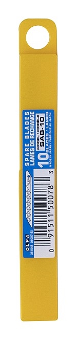 OLFA  9 мм, 10 шт, в боксе, сегментированные лезвия (OL-SAB-10) OL-SAB-10