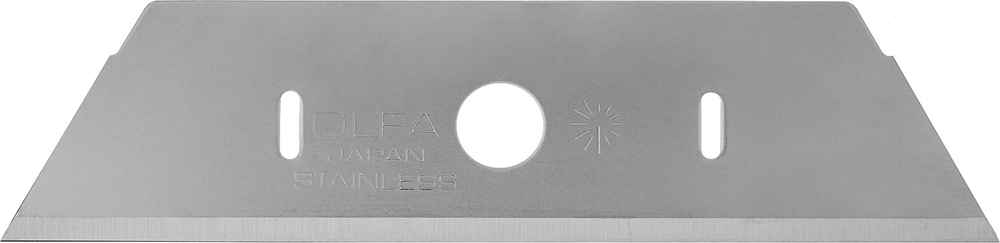 OLFA  SK-12, 10 шт, 17.5 мм, из нержавеющей стали, трапециевидное лезвие (OL-SKB-2S/10B) OL-SKB-2S/10B