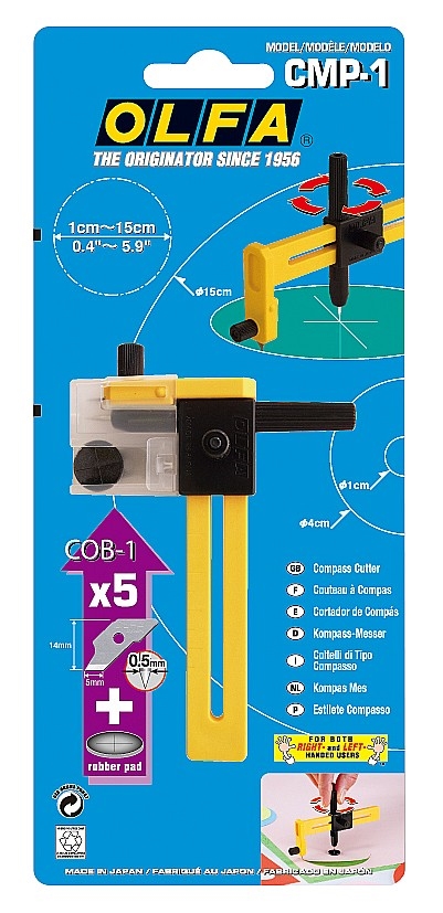 OLFA  10 - 150 мм, циркульный резак (OL-CMP-1) OL-CMP-1
