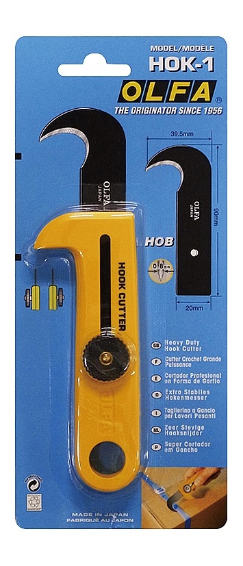 OLFA  с лезвием-крюком, нож (OL-HOK-1) OL-HOK-1