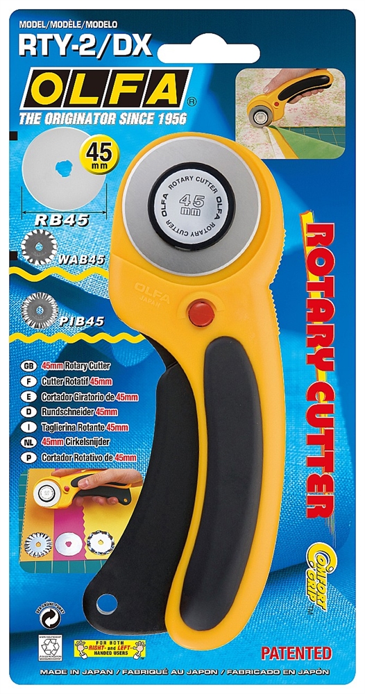 OLFA  45 мм, с круговым лезвием, нож (OL-RTY-2/DX) OL-RTY-2/DX