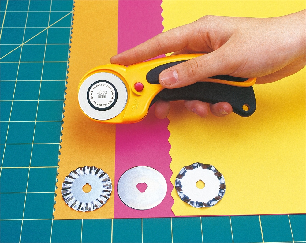 OLFA  45 мм, с круговым лезвием, нож (OL-RTY-2/DX) OL-RTY-2/DX