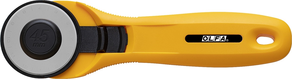 OLFA  45 мм, круговой нож (OL-RTY-2C/YEL) OL-RTY-2C/YEL