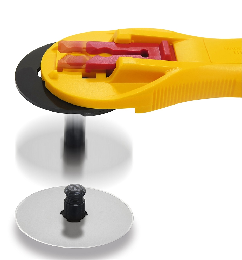 OLFA  45 мм, круговой нож (OL-RTY-2C/YEL) OL-RTY-2C/YEL