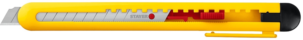 STAYER  QUICK-9.9 мм, нож из АБС пластика (0901) 0901_z01