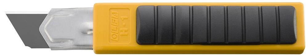 OLFA  25 мм, в комплекте с лезвиями EXCEL BLACK 5 шт, нож (OL-H-1BB/5BB ) OL-H-1BB/5BB