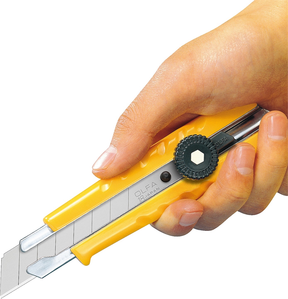 OLFA  18 мм, с выдвижным лезвием, нож (OL-L-1) OL-L-1