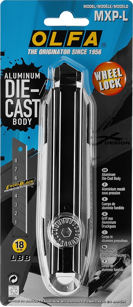 OLFA  X-design, 18 мм, нож (OL-MXP-L) OL-MXP-L