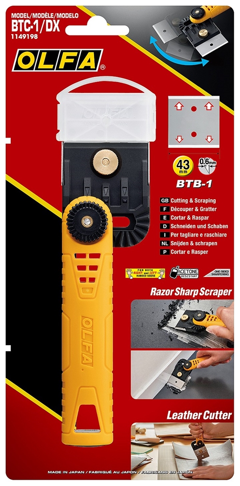 OLFA  Hobby Craft Models, для реза кожи, нож-скребок (OL-BTC-1/DX) OL-BTC-1/DX