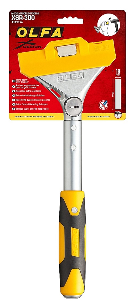 OLFA  100 мм х 300 мм, ударный, скребок (OL-XSR-300) OL-XSR-300