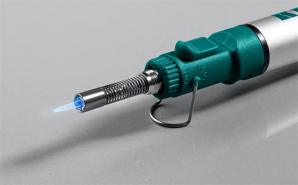 KRAFTOOL  SolderGas, 70 A, 30 - 70 Вт, 1300°С, горелка, фен, набор 3 в 1, газовый паяльник (55504-H3) 55504-H3