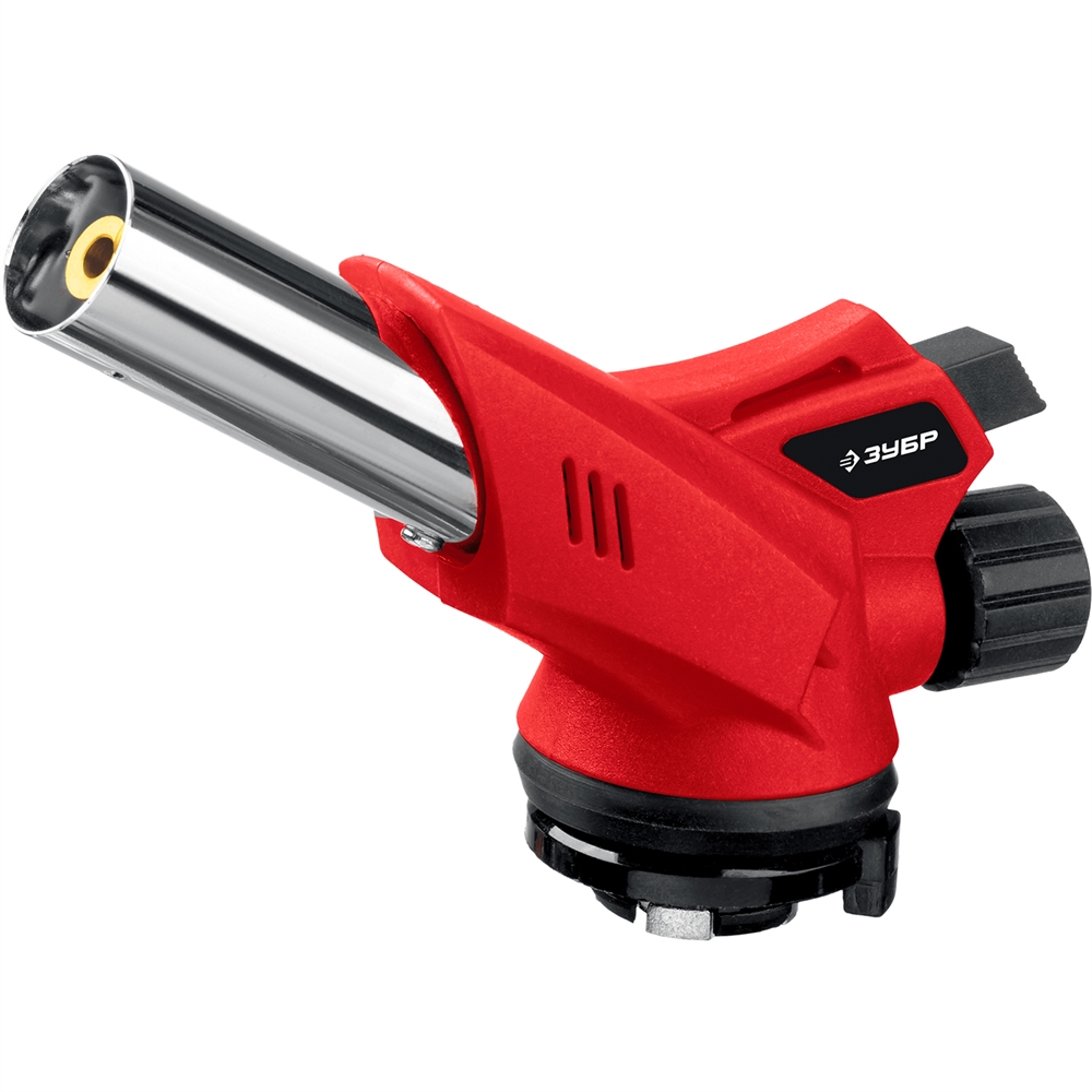 ЗУБР  ГМ-350, 1300°C, газовая горелка с пьезоподжигом на баллон с цанговым соединением (55553) 55553