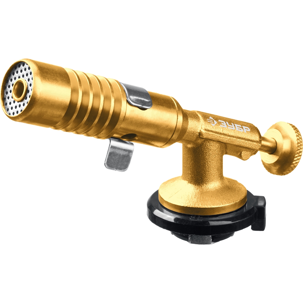 ЗУБР  ГРМ-200, 1300°C, цельнометаллическая, 2 в 1, газовая горелка на баллон с цанговым соединением, Профессионал (55556) 55556