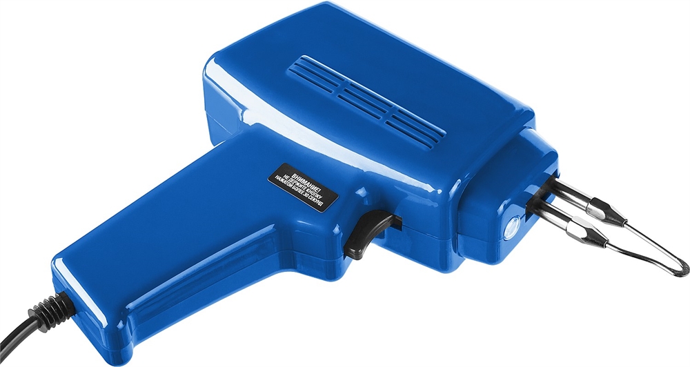 ЗУБР  150 Вт, в наборе: нагрев 6 сек., канифоль, припой, 2 сменных жала, импульсный паяльник, Профессионал (55412-H4) 55412-H4_z01