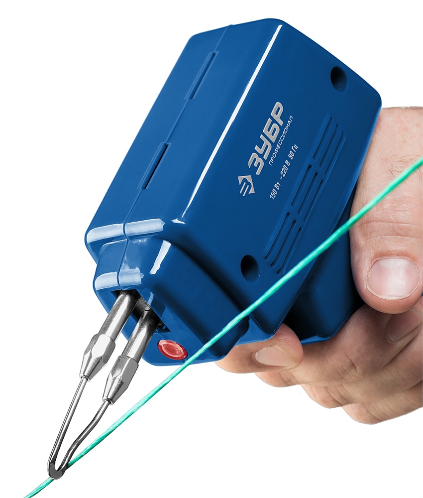 ЗУБР  150 Вт, в наборе: нагрев 6 сек., канифоль, припой, 2 сменных жала, импульсный паяльник, Профессионал (55412-H4) 55412-H4_z01