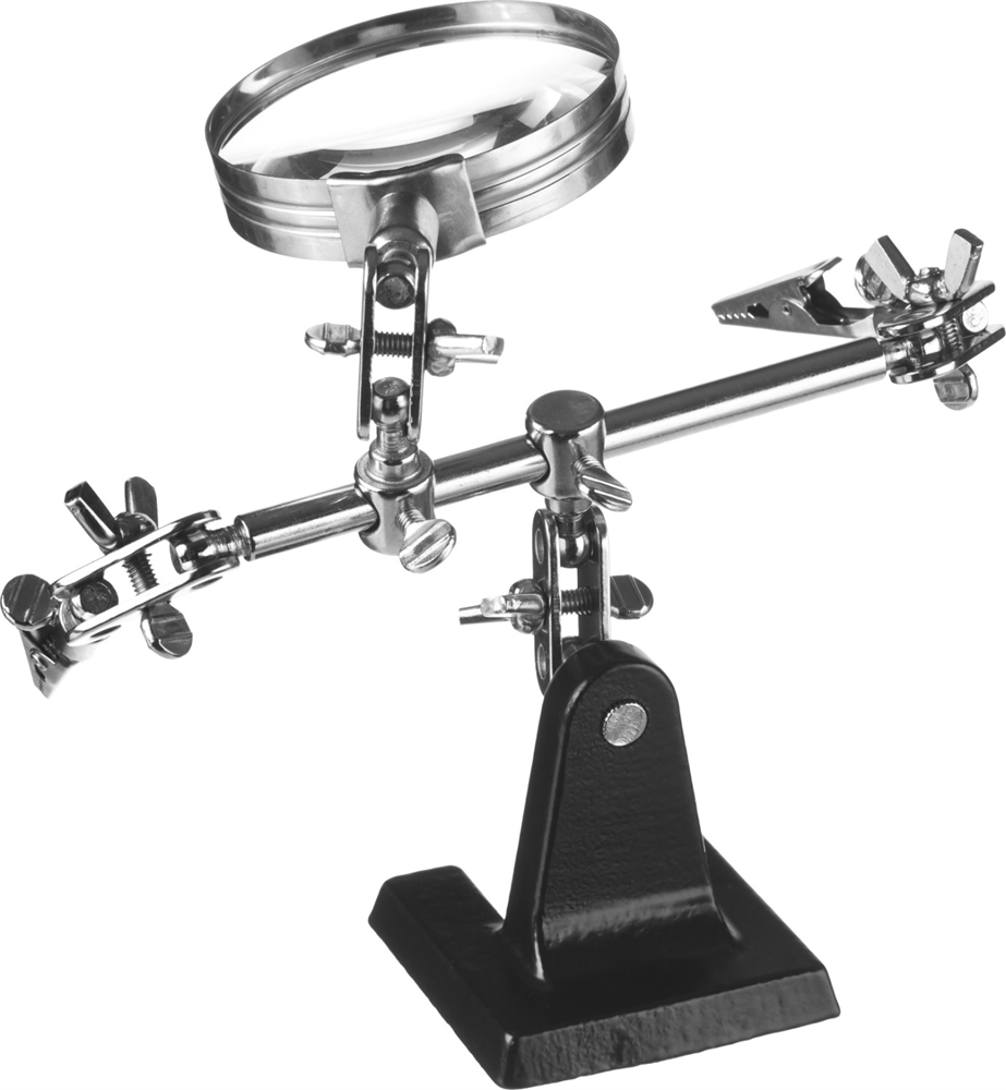 STAYER  MAXTerm, увел. линза 2Х, держатель для пайки третья рука с лупой (55339) 55339