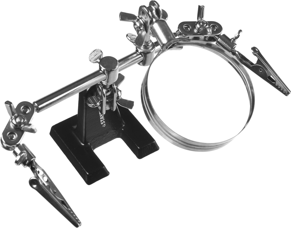 STAYER  MAXTerm, увел. линза 2Х, держатель для пайки третья рука с лупой (55339) 55339