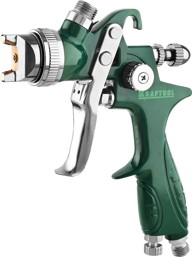 KRAFTOOL  AirKraft, HVLP, 1.4 мм, пневматический краскопульт с верхним бачком (06522-1.4) 06522-1.4