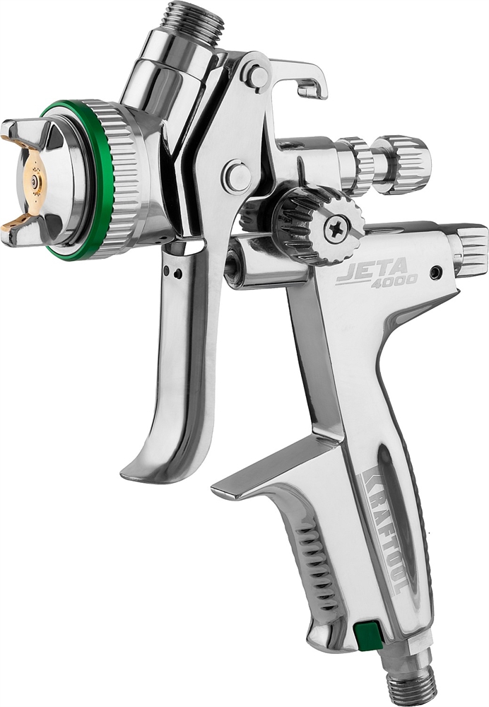 KRAFTOOL  JETA 4000, HVLP, 1.3 мм, пневматический краскопульт с верхним бачком (06555-1.3) 06555-1.3