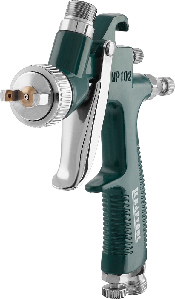 KRAFTOOL  AIRKRAFT MINI, HVLP, 1 мм, пневматический краскопульт с верхним бачком (06565-1.0) 06565-1.0